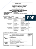 Sesiones de Aprendizaje - 33