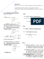 Zeros Da Função Quadratica