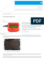 Arduino Project - Digital Clock - APC