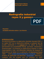 Radiografía Industrial