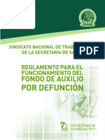 Reglamento Fondo de Auxilio de Defunción