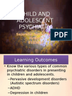 Child and Adolescent Psychiatry