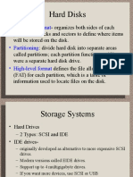 Hard Disks: - Low-Level Format