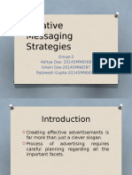 Presentation - Creative Messaging Strategies