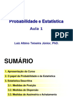 Estatística Descritiva Aula 1