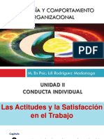 Capitulo 3. Actitudes y La Satisfacción Laboral