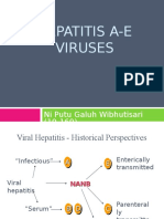 Hepatitis A-E Viruses: Ni Putu Galuh Wibhutisari (10-169)