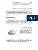 Chapter 4 Multivariable Function and Its Differentiation