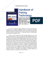 Handbook of Fishing Technology - CIFT Book Release Brochure