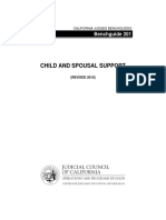 California Child and Spousal Support Bench Guide