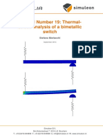 Tutorial 19 - Thermal Stress - Switch