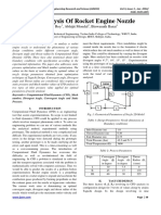 Rocket Engine Nozzle Using 2D Analysis On Ansys PDF