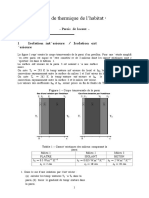 TD Thermique 1 Mez