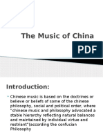 The Music of China