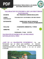 Valoracion Economica de Recursos Naturales