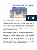 A Egrégora Vista Como Uma Entidade Artificial Coletiva, Uma Forma-Pensamento Gerada Pelas Mentes de Um Grupo