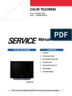 TV Samsung CL29A551GQ9XZD Chassis KSDA-N-CB5G Manual de Servicio