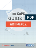 CV Writing Guide 