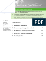 Introduction To CreditMetrics