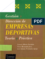 GESTION Y DIRECCION D EMPRESAS DEPORTIVAS (Teoria y Practica) PDF