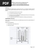 Exp1 - Fixed and Fluidized Bed