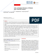 Effect of Visceral Obesity On Surgical Outcomes of Patients Undergoing Laparoscopic Colorectal Surgery