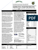 Forest City Owls Game Notes