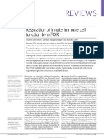 Reviews: Regulation of Innate Immune Cell Function by mTOR