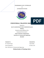 Industrial Training Report: Rishiraj Institute of Technology, Indore