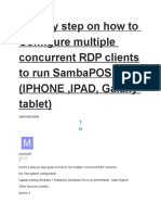 Stepbysteponhowto Configuremultipleconcurrent RDP