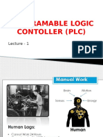 PROGRAMABLE LOGIC CONTOLLER (PLC) Lec-1