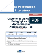 Caderno Ativ Regulada 2º Bim Professor