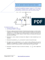 Exercices Amplificateur Emetteur Commun Avec 2