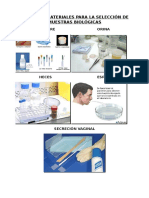 Equipos y Materiales para La Selección de Muestras Biológicas