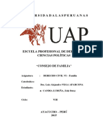 Trabajo Monográfico de Consejo de Familia.