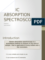 Atomic Absorption Spectros