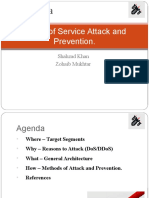 DoS Attacks and Prevention