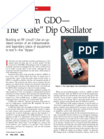 A Modern GDO - The "Gate" Dip Oscillator