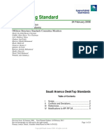 SAES-M-005 Design and Construction Fixed Offshore Platforms 2008