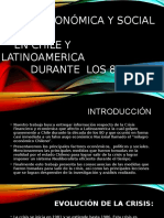 Crisis Económica de Chile Década de Los 80