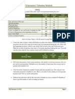 Basic Instructions For LIFO Inventory Method