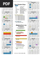 2016-2017 Calendar