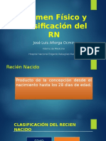 Examen Fisico y Clasificación Del RN