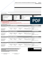 Reimbursement Claim Form - Outpatient