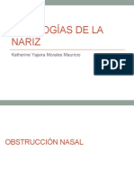 Patologías de La Nariz.