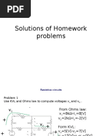 Solutions of Homework Problems Hard