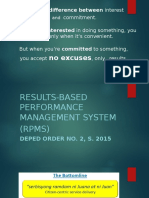 Rpms-Commitment & Target Setting