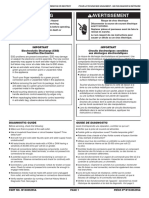 Tech Sheet W10385295 Rev A