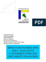 Impact Des Normes IFRS