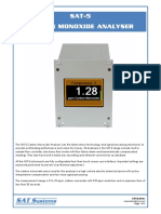 SAT-5 Carbon Monoxide Analyser